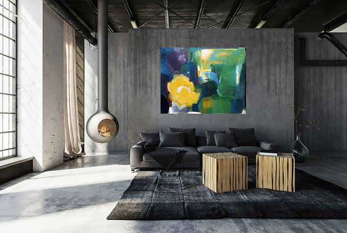 Dirk Hofacker room view "intervall" septime